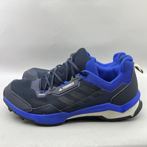 adidas Terrex AX4 Hiking Shoes Men Size 14 Blue Black Trail Comfort Low Sneakers main image 3